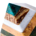 Gemstone pyramid, 'Positive Energy' - Good Energy Gemstone Pyramid Sculpture from Peru