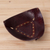 Leather catchall, 'Essential Trinity' (9.5 inch) - Modern Triangular Leather Catchall Handcrafted in the Andes thumbail