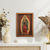 Cedar relief panel, 'Our Lady of Guadalupe' - Religious Christianity Wood Relief Panel for the Wall (image 2) thumbail