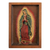 Cedar relief panel, 'Our Lady of Guadalupe' - Religious Christianity Wood Relief Panel for the Wall thumbail