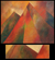 'Perpetual Pyramids' - Cubist Oil Painting thumbail