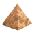 Pyramide aus Leopardenjaspis - Handgefertigte Pyramidenskulptur aus Leopardenjaspis-Edelstein