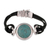 Turquoise pendant bracelet, 'Love Goddess' - Turquoise pendant bracelet (image 2a) thumbail