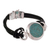 Turquoise pendant bracelet, 'Love Goddess' - Turquoise pendant bracelet (image 2c) thumbail