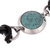 Turquoise pendant bracelet, 'Love Goddess' - Turquoise pendant bracelet (image 2e) thumbail