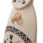 Ceramic nativity scene, 'Born to the Amazons' - Christmas Ceramic Nativity Scene from Peru