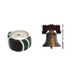 Sodalite and chrysocolla band ring, 'Moche Princess' - Sterling Silver Band Chrysocolla Sodalite Ring from Peru