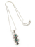 Chrysocolla pendant necklace, 'Inca Deity' - Chrysocolla pendant necklace (image 2a) thumbail