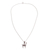 Sterling silver pendant necklace, 'Little Llama' - Handcrafted Sterling Silver Necklace (image 2d) thumbail