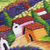 Wool tapestry, 'Harvesting Flowers' - Hand Woven Wool Tapestry (image 2d) thumbail