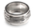 Silver band ring, 'Endless Path' - Hand Crafted Modern Fine Silver Band Ring thumbail