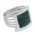 Chrysocolla cocktail ring, 'Glimpse of Nature' - Peru Silver And Chrysocolla Ring thumbail