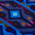 Wool tapestry, 'Blue Roosters' - Wool tapestry (image 2b) thumbail