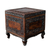 Wood and leather accent table, 'Tradition' - Handcrafted Colonial Leather Wood Accent Trunk and Storage thumbail