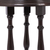 Mohena wood and leather accent table, 'Pedestal' - Traditional Leather Pedestal Wood Accent Table (image 2d) thumbail