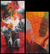 'The Force of Red' - Abstract Painting thumbail