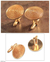 Gold plated filigree cufflinks, 'Starlit Sun' - 21k Gold Plated Silver Filigree Cufflinks thumbail
