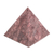 Garnet pyramid, 'Creativity' - Hand Carved Garnet Pyramid Sculpture Genuine Gemstone (image 2c) thumbail