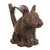 Ceramic sculpture, 'Chimu Dog' - Hand Crafted Peruvian Archaeological Ceramic Dog Sculpture (image 2a) thumbail