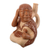 Ceramic sculpture, 'Moche Mother' - Ceramic Sculpture Museum Replica Peru thumbail