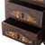 Cedar jewelry box, 'Royal Heritage' - Hand Painted Cedar Jewelry Box from Peru (image 2f) thumbail