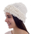 100% alpaca hat, 'Winter Flower' - 100% alpaca hat (image 2a) thumbail