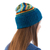 100% alpaca hat, 'Andean Sunrise' - 100% alpaca hat (image 2c) thumbail