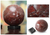 Garnet sphere, 'Inner Fire' - Hand Carved Garnet Globe Gemstone Sphere thumbail