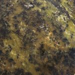 Serpentine sphere, 'Forest Whisper' - Modern Serpentine Gemstone Sculpture