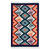 Wool rug, 'Matrimony' (4x6) - Hand Made Collectible Wool Area Rug (4x6) thumbail