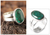 Chrysocolla solitaire ring, 'So Precious' - Handmade Sterling Silver Single Stone Chrysocolla Ring (image 2) thumbail