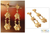 Gold vermeil dangle earrings, 'Garlands' - Floral 21K Gold Vermeil Filigree Dangle Earrings (image 2) thumbail