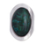 Chrysocolla cocktail ring, 'Cradle of Peace' - Sterling Silver Single Stone Chrysocolla Cocktail Ring (image 2c) thumbail