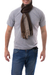 Men's 100% alpaca scarf, 'Puno Winter' - Collectible Alpaca Wool Patterned Scarf