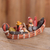 Ceramic nativity scene, 'Born in a Canoe' - Peruvian Nativity Scene Ceramic Sculpture (image 2b) thumbail