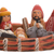 Ceramic nativity scene, 'Born in a Canoe' - Peruvian Nativity Scene Ceramic Sculpture (image 2e) thumbail