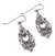 Sodalite dangle earrings, 'Classic Belle' - Sodalite dangle earrings thumbail