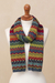 100% alpaca scarf, 'Fresh Winter' - Women's Alpaca Wool Scarf (image 2d) thumbail