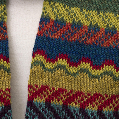 Bufanda 100% alpaca - Bufanda de lana de alpaca para mujer