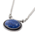 Lapis lazuli pendant necklace, 'Mystical Medallion' - Lapis lazuli pendant necklace (image 2c) thumbail
