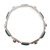 Chrysocolla wristband bracelet, 'Sweetheart' - Chrysocolla wristband bracelet (image 2c) thumbail
