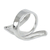 Sterling silver wrap ring, 'Love Encounter' - Modern Fine Silver Wrap Cocktail Ring (image 2b) thumbail