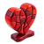 Wood sculpture, 'Heart of Love' - Wood Heart Sculpture Statuette Hand Carved in Peru (image 2c) thumbail