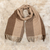 100% alpaca men's scarf, 'Arequipa Adventure' - 100% alpaca men's scarf (image 2) thumbail