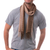 100% alpaca men's scarf, 'Arequipa Adventure' - 100% alpaca men's scarf (image 2b) thumbail