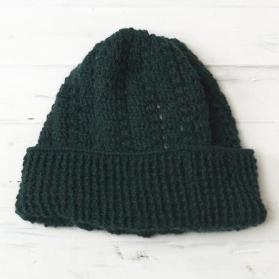 100% alpaca hat, 'Trujillo Teal' - 100% alpaca hat