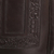 Leather ottoman cover, 'Colonial Legend' - Collectible Peruvian Colonial Leather Ottoman Cover (image 2f) thumbail