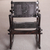 Tornillo wood and leather rocking chair, 'Chavin Deities' - Tornillo wood and leather rocking chair (image 2b) thumbail