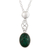 Chrysocolla pendant necklace, 'Tangled-Up' - Hand Crafted Chrysocolla Pendant Necklace (image 2a) thumbail