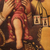'Virgin of Mount Carmel with the Child' - Oil and Bronze Leaf on Canvas Religious Art (image 2b) thumbail